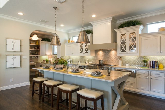 Transitional Kitchen klassisk-koekken