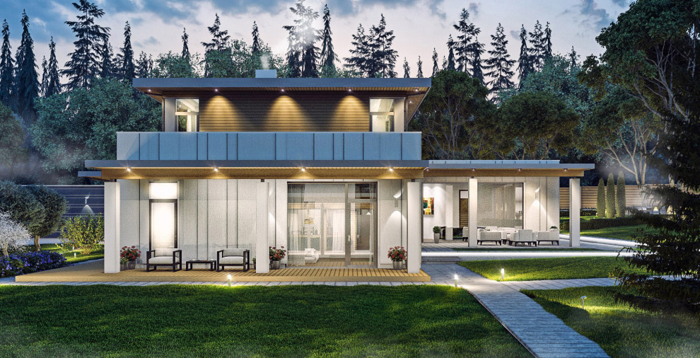 Вилла в дубовом лесу