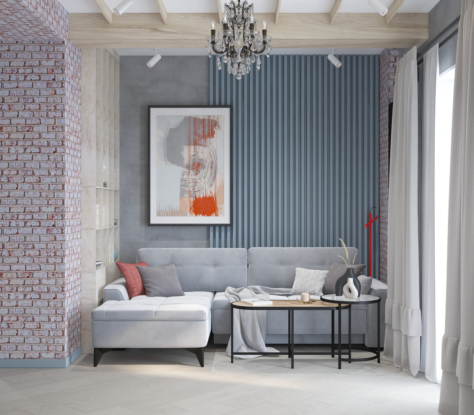 Прихожая в загородном доме