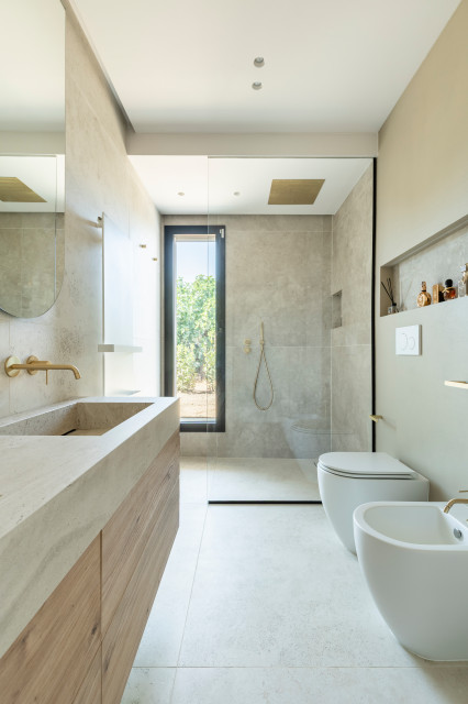 VILLA PRIVATA AD contemporary-bathroom