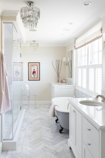 Peach's Point - Marblehead, MA bord-de-mer-salle-de-bain