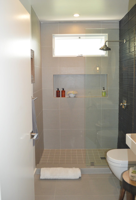 Bright Modern contemporary-bathroom