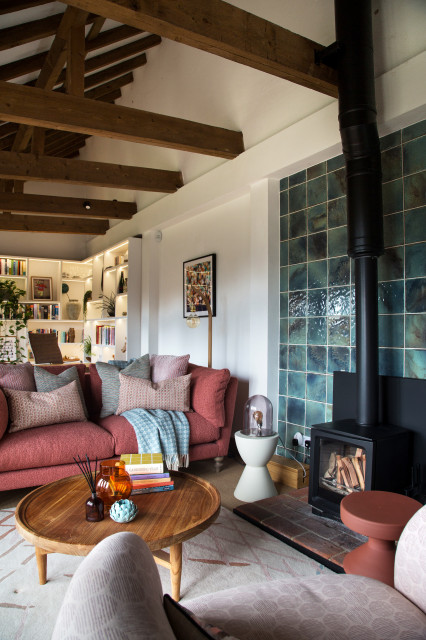Barn Conversion, Hurst Green landstil-dagligstue