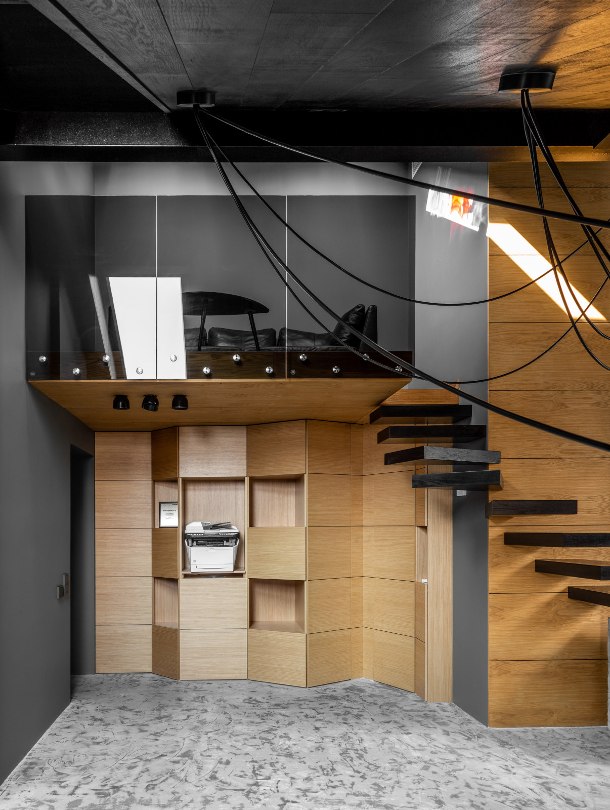 Офис в мансарде