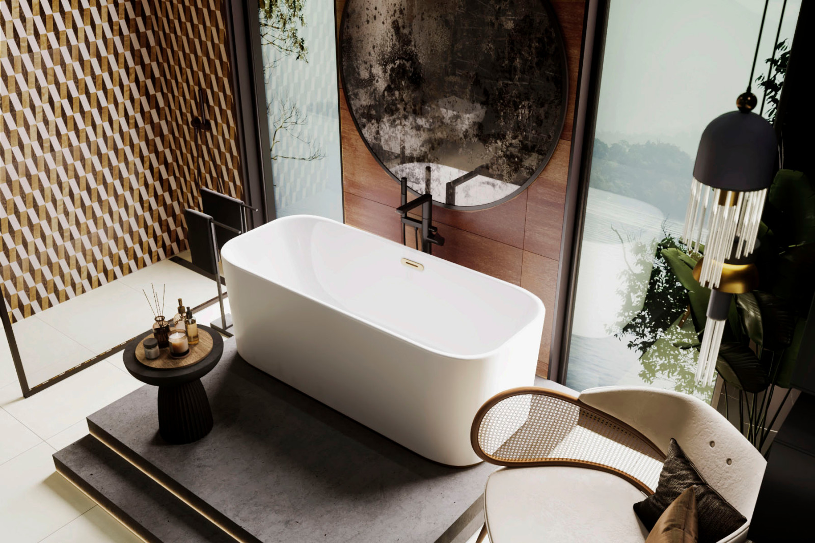 Ванная комната в частном доме