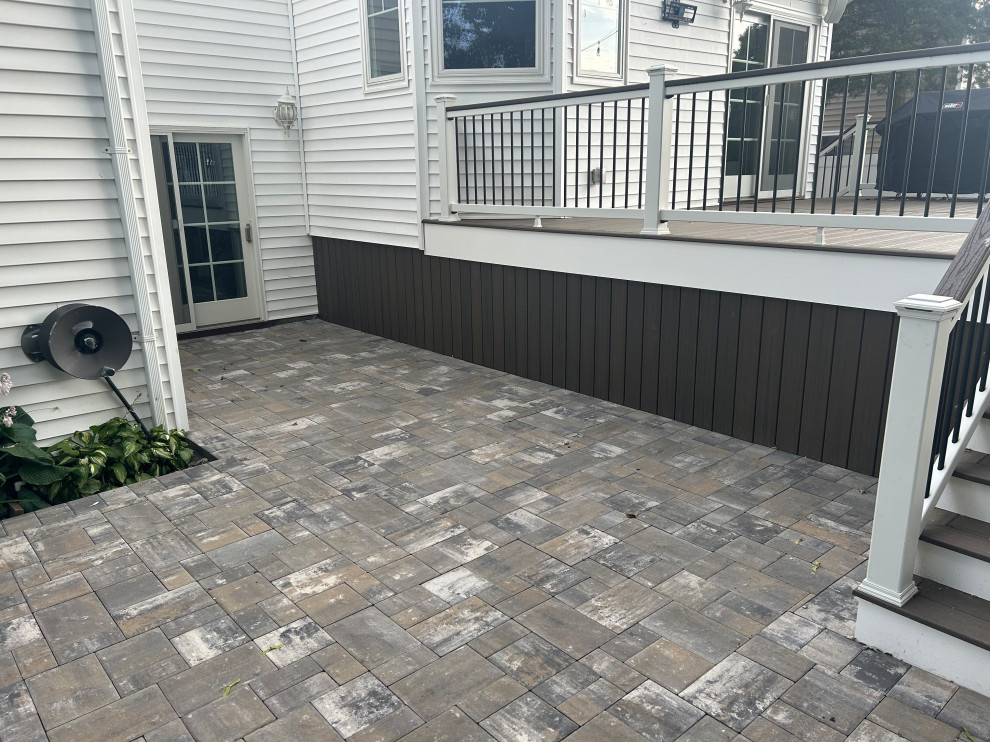 Merrick | Traditional New Paver, Patio and Pool