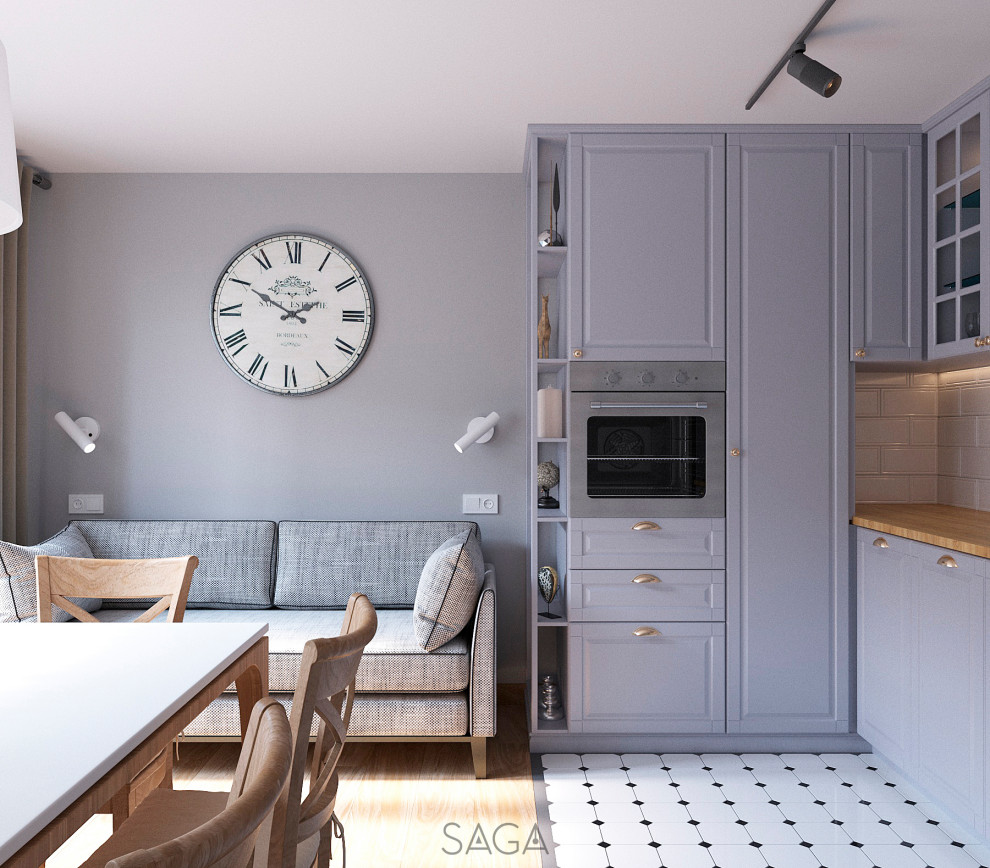 Дизайн интерьера кухни в частном жилом доме