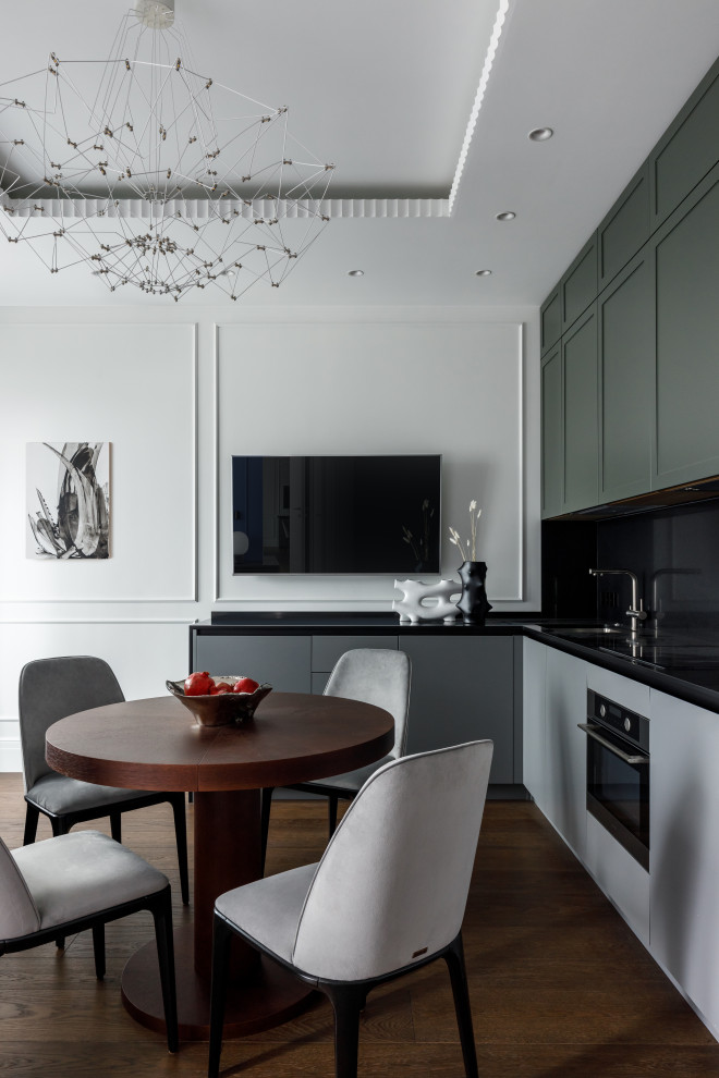 Ремонт двухкомнатной квартиры 50 м² для девушки в стиле неоклассика