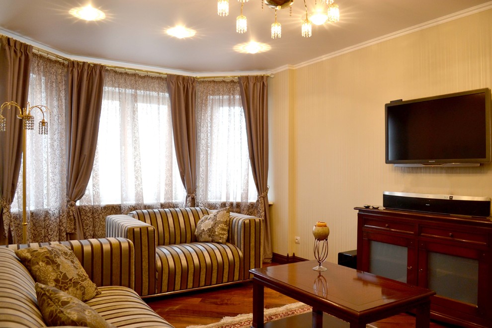 ДВУХКОМНАТНАЯ КВАРТИРА В КЛАССИЧЕСКОМ СТИЛЕ