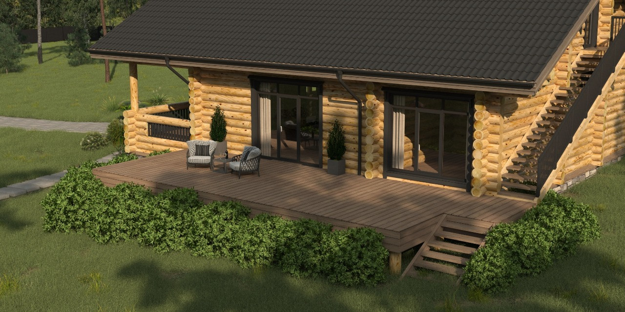 Дом на берегу Байкала