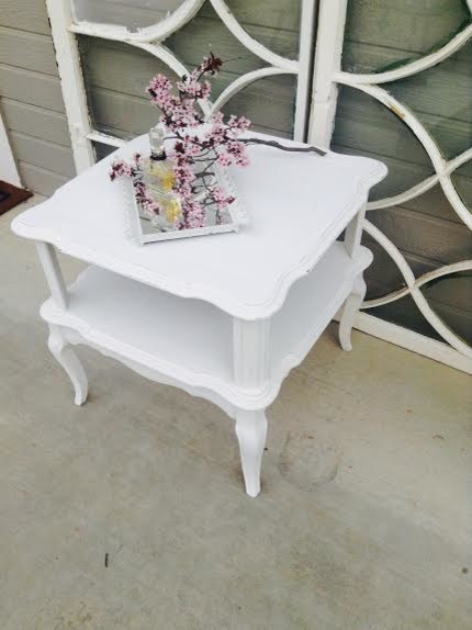 White Night Stands/ Side Tables/ Coffee Tables