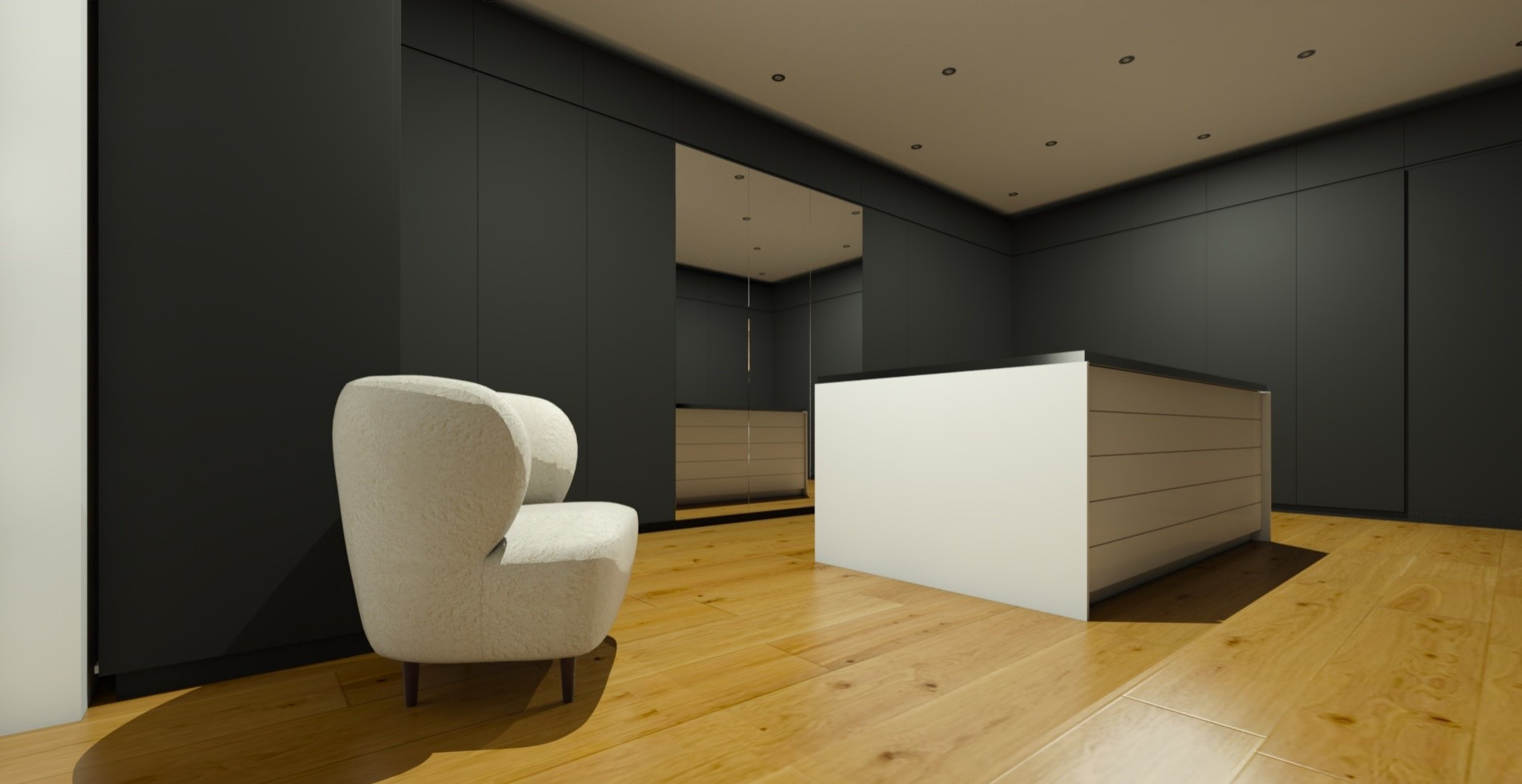 Loft 300 m² dans un immeuble d'affaires réhabilité.