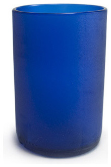 Bambeco Cobalt Frosted Tumbler Glass