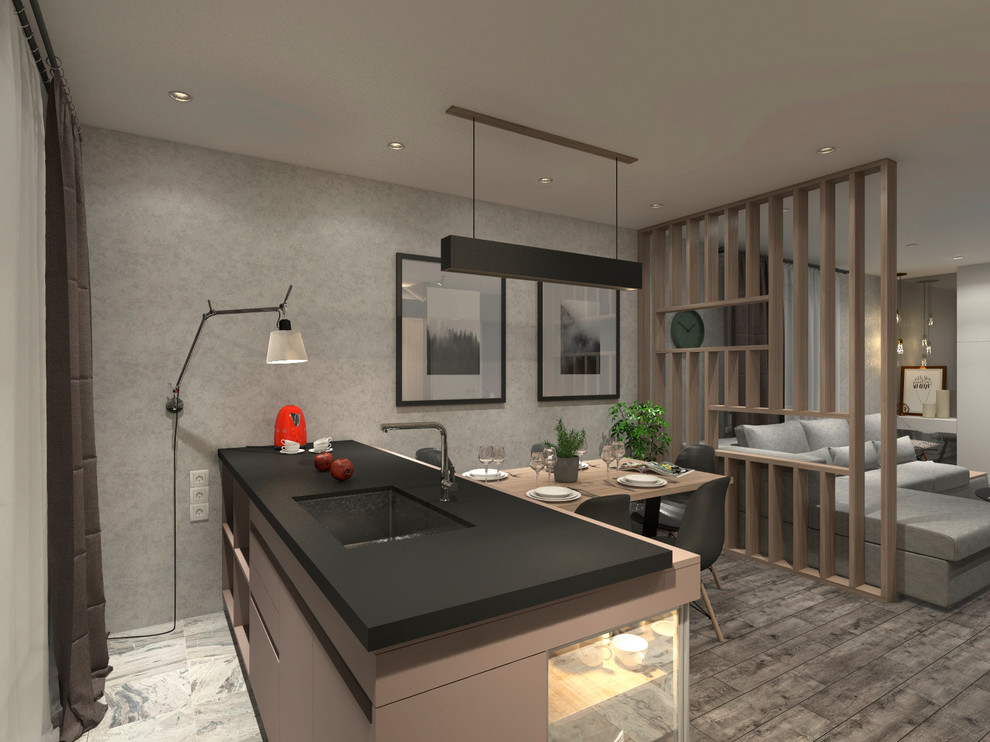 Кухня с островом