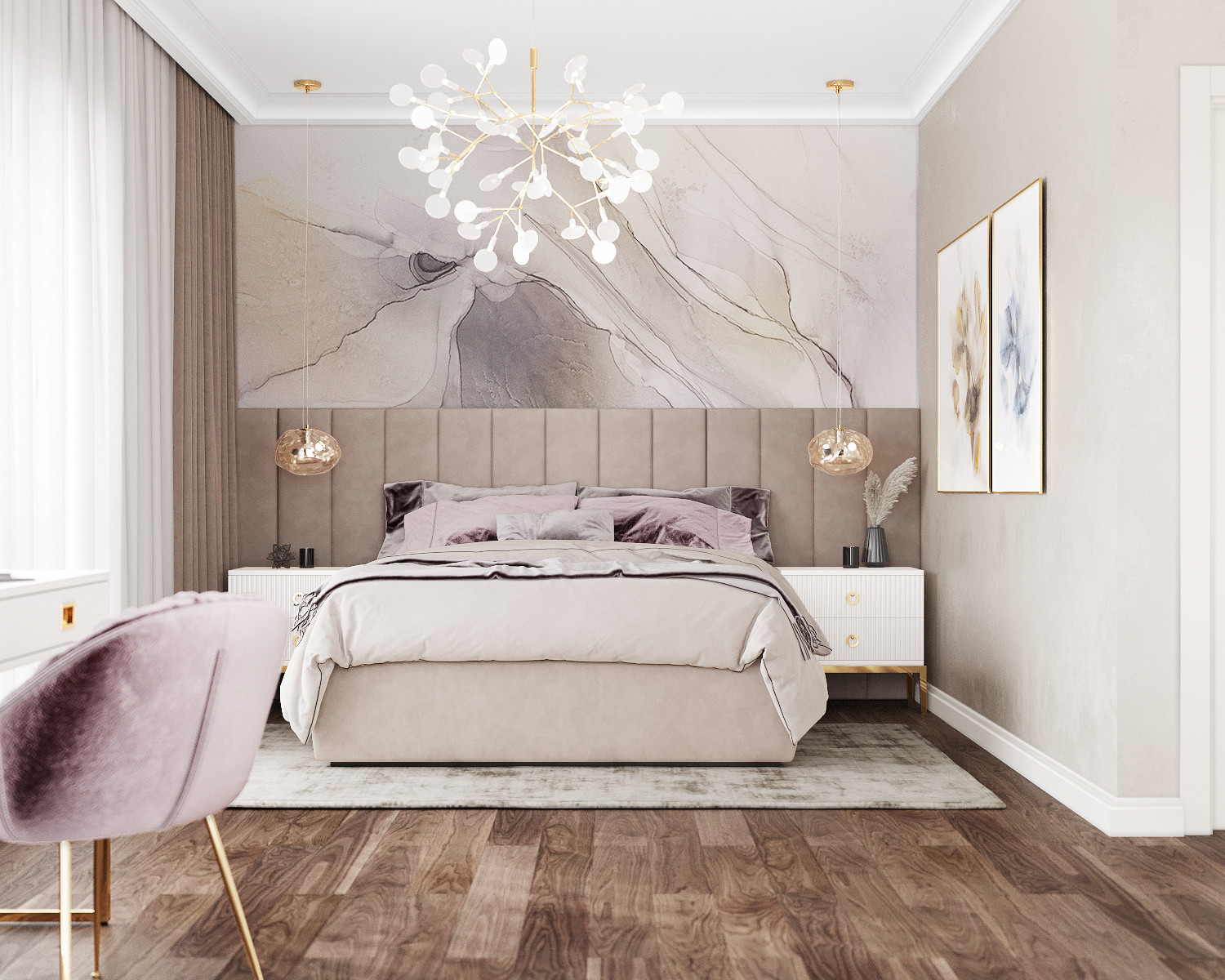 Дизайн интерьера загородный дом Voronezh