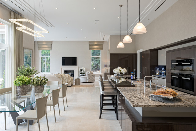 St.Georges Hill - Octagon Developments modern-kueche