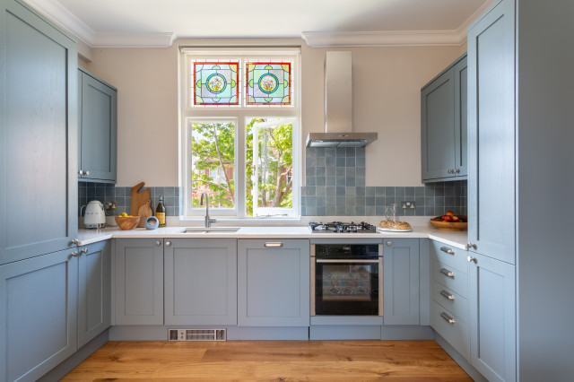 Victorian Coach House traditional-kitchen