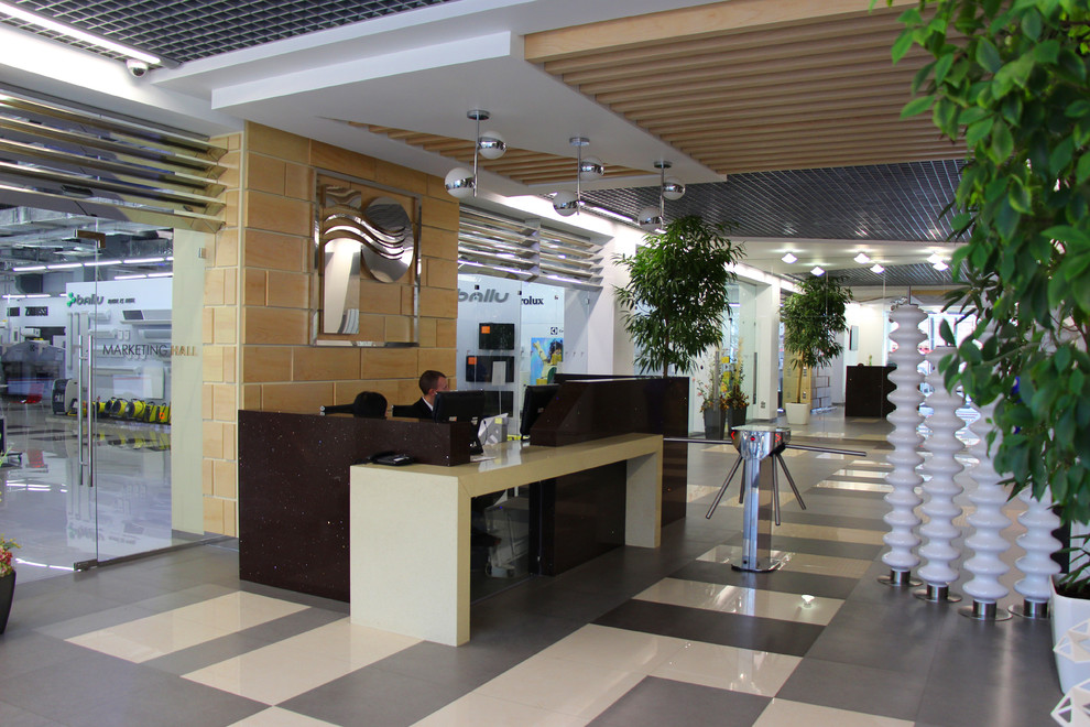 Офисные интерьеры, холл