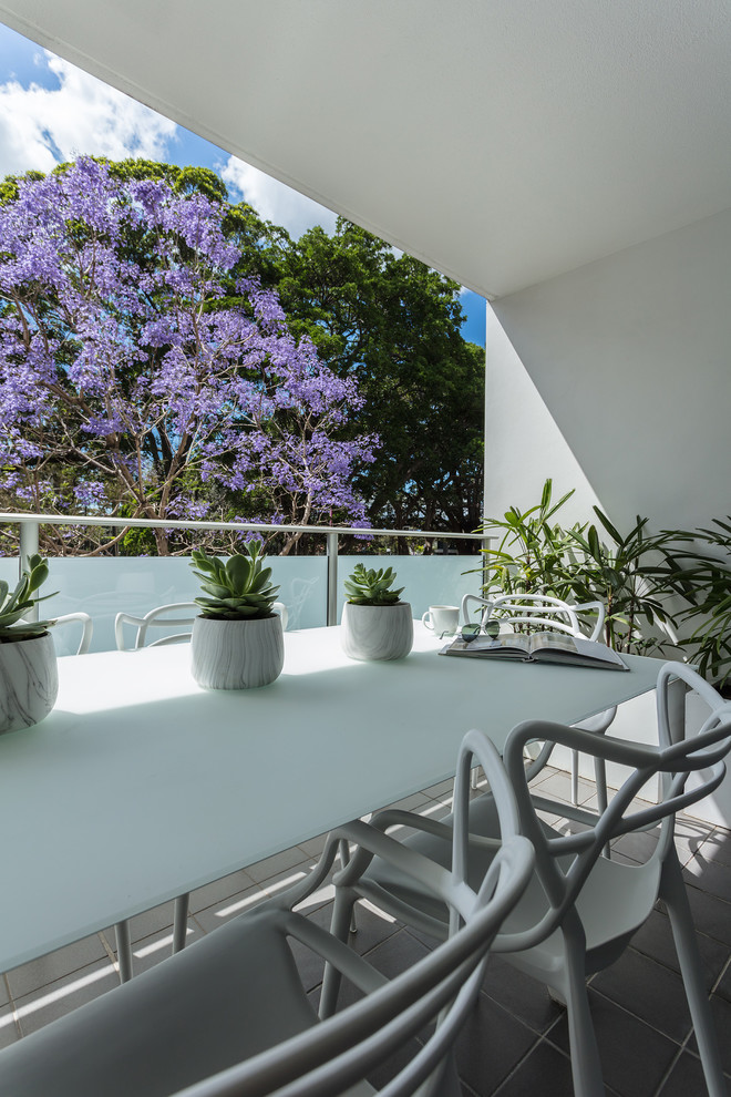 Photo of a contemporary patio in Sydney.