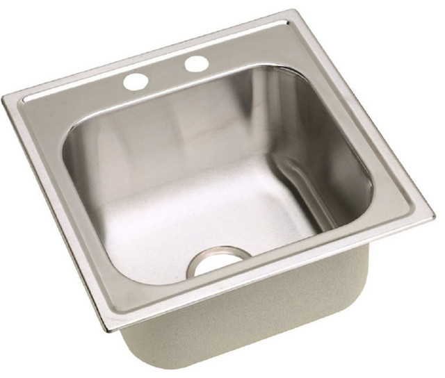 Elkay DRKR2522R4 Lustertone Classic Single Bowl Drop-in Stainless Steel Classroom Sink 