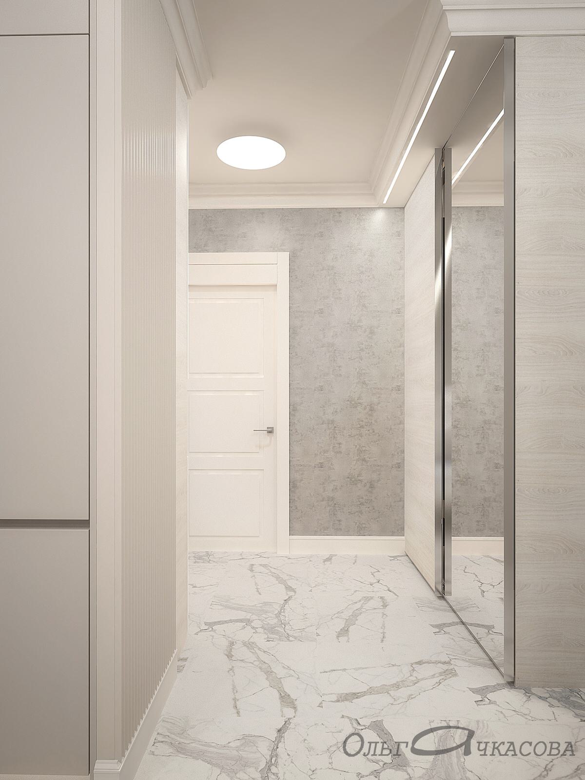 проект квартиры в Москве для семьи из четырех человек