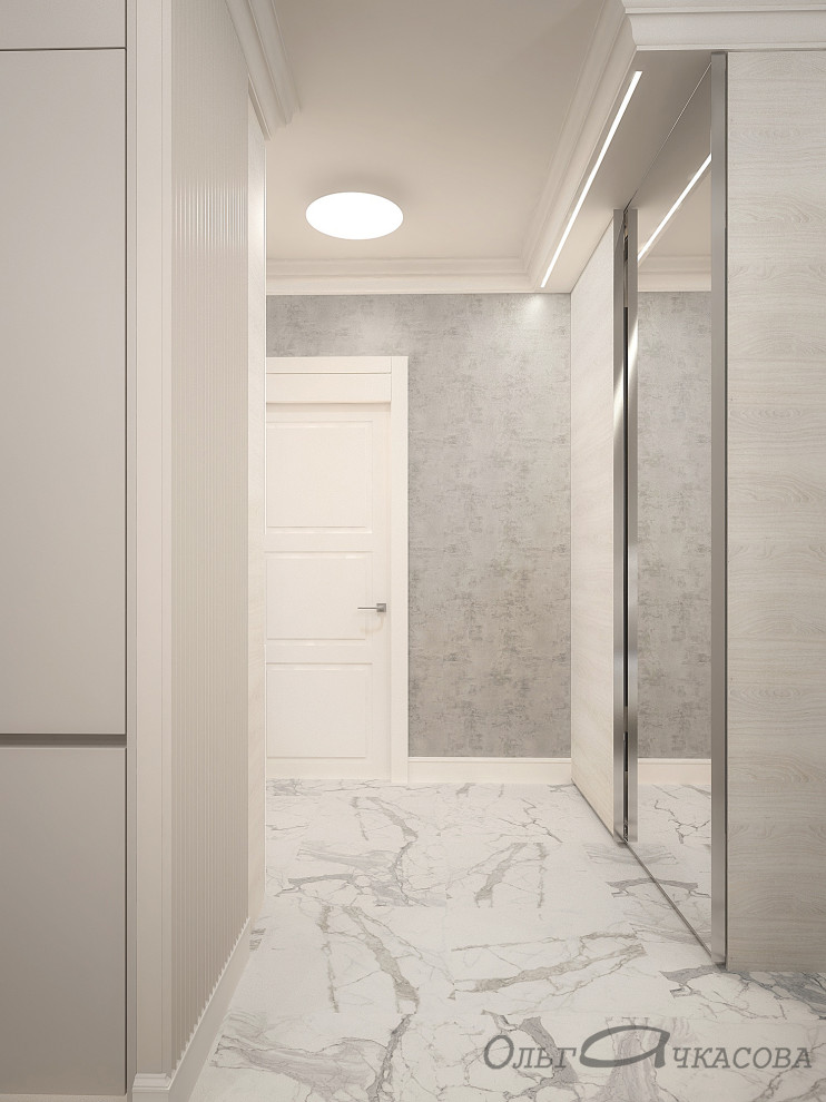 проект квартиры в Москве для семьи из четырех человек