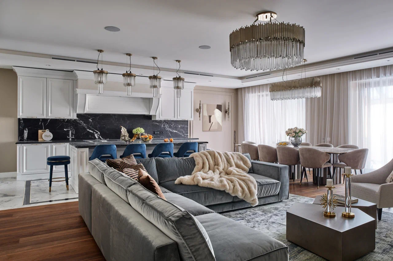 Реализация проекта "Воронцовские пруды" 340 кв.м