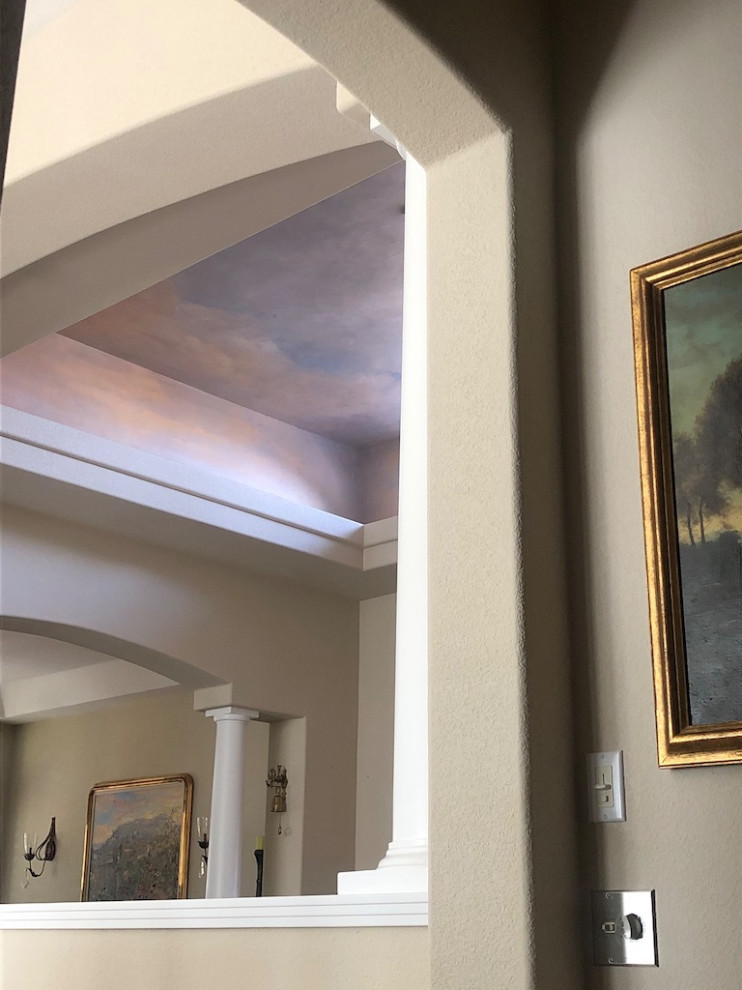 Inspiration for a timeless entryway remodel in Denver