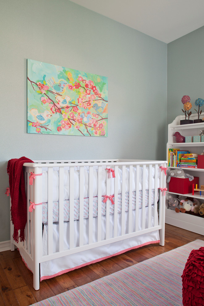 Inspiration for a contemporary nursery in Orange County.