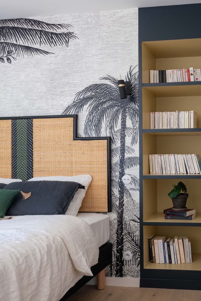 Tropical bedroom in Nantes.