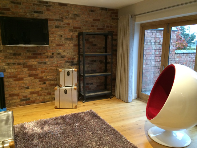 Modern Barn Conversion modern-living-room