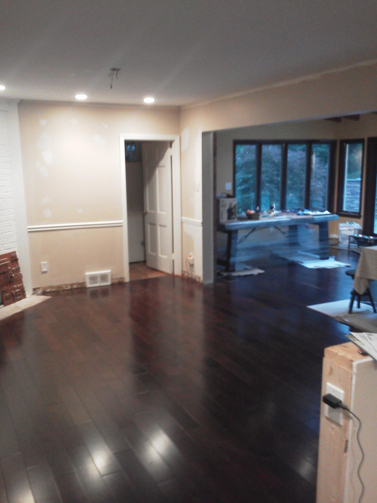 Stacy M Custom Kitchen Flooring + Bump out