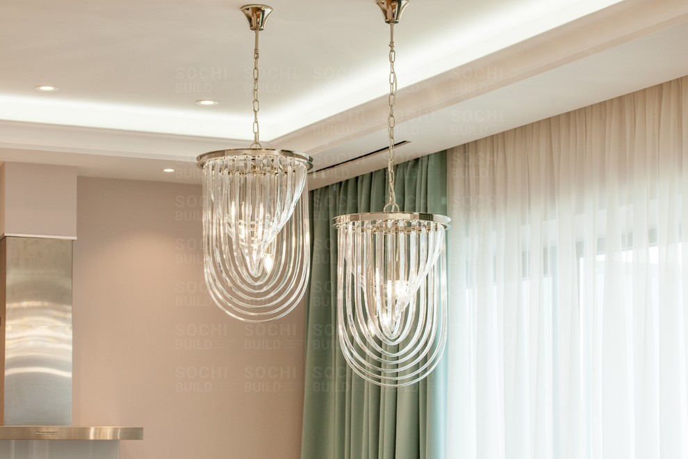 Квартира в ЖК «Актер Гэлакси», 78м², стиль: современная классика. Сочи