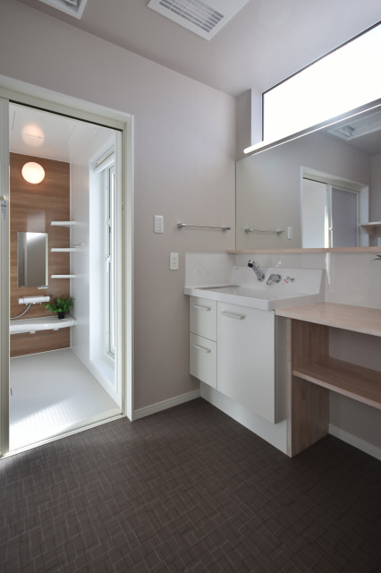 O-home moderno-bagno-di-servizio
