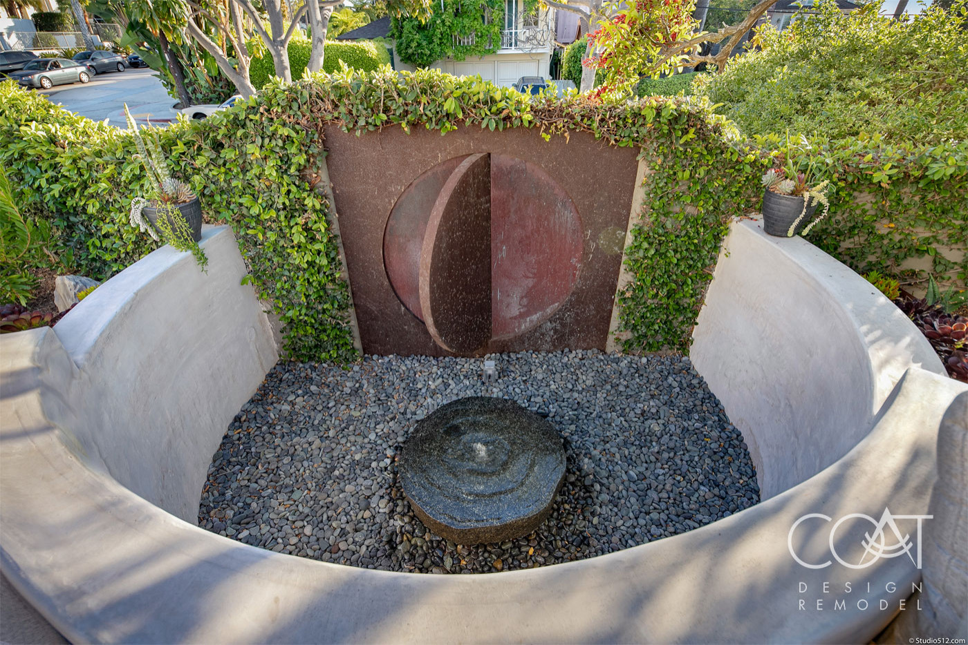 Water Feature and Art Sculpture