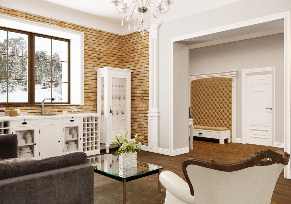 Дизайн интерьера загородного дома в Бутурлино