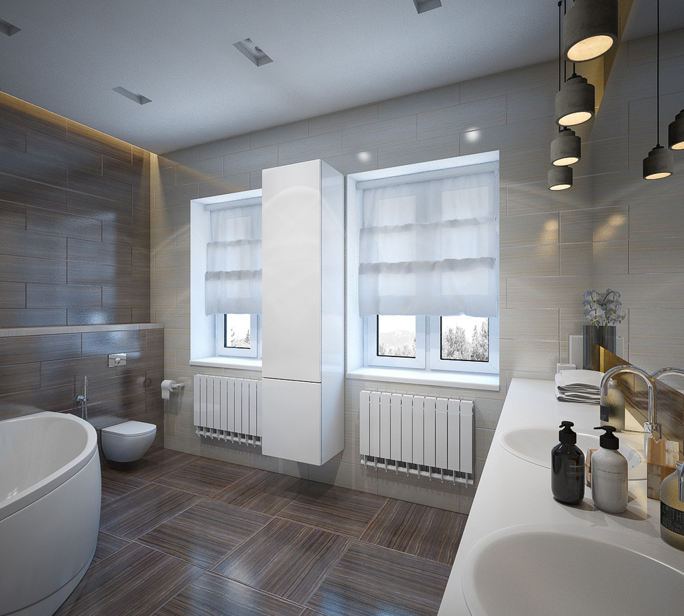 Коттедж. Общая площадь 170 м2. Стиль Современный.