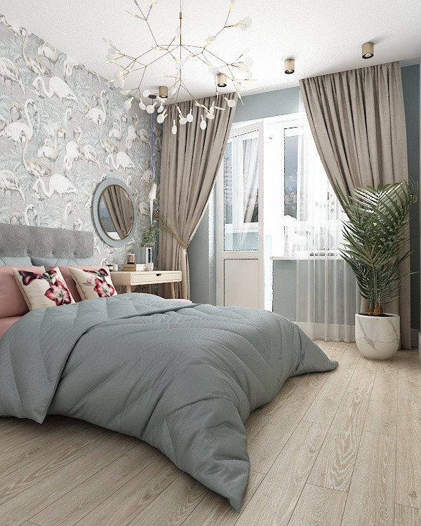 Квартира "Морской бриз" в стиле сканди 90 кв.м. в