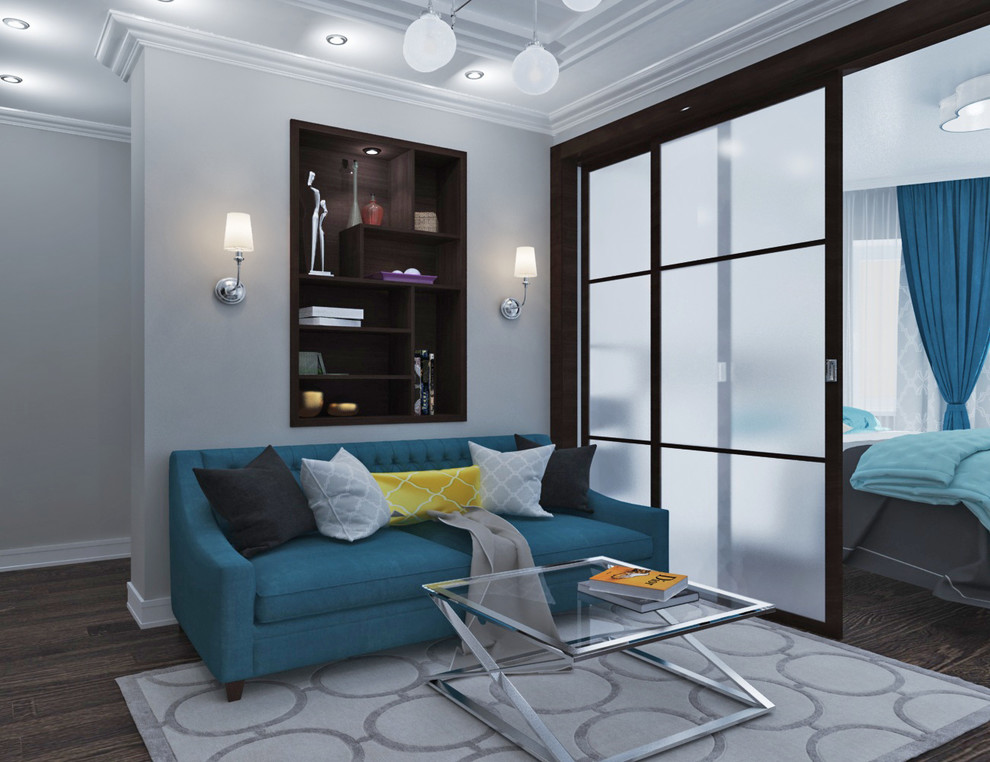 Американская классика и оттенки голубого