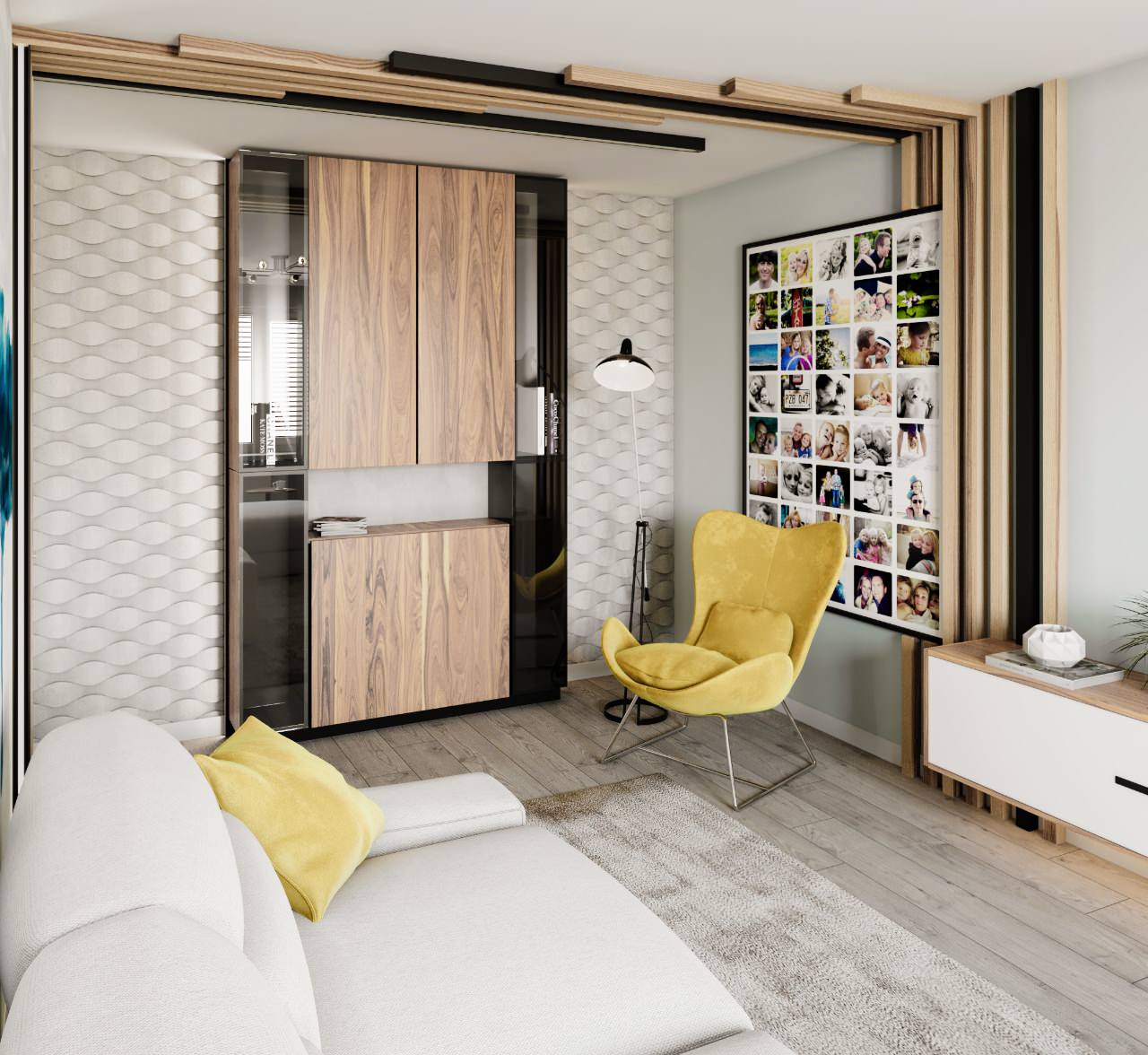 Типовая зх комнатная квартира