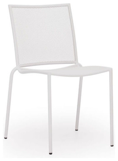 Zuo Repulse Bay Chair in White [Set of 4]