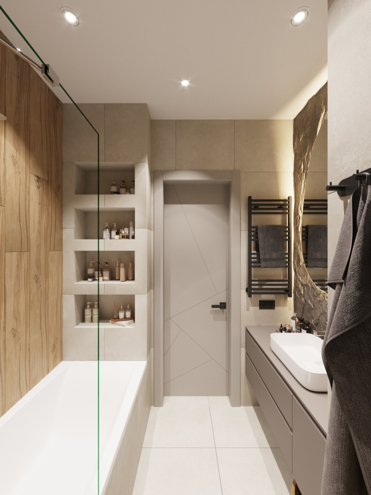 Московская современная квартира 97 кв.м для семьи с двумя детьми