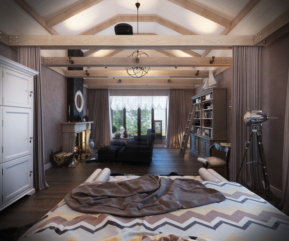 Спальня в загородном доме