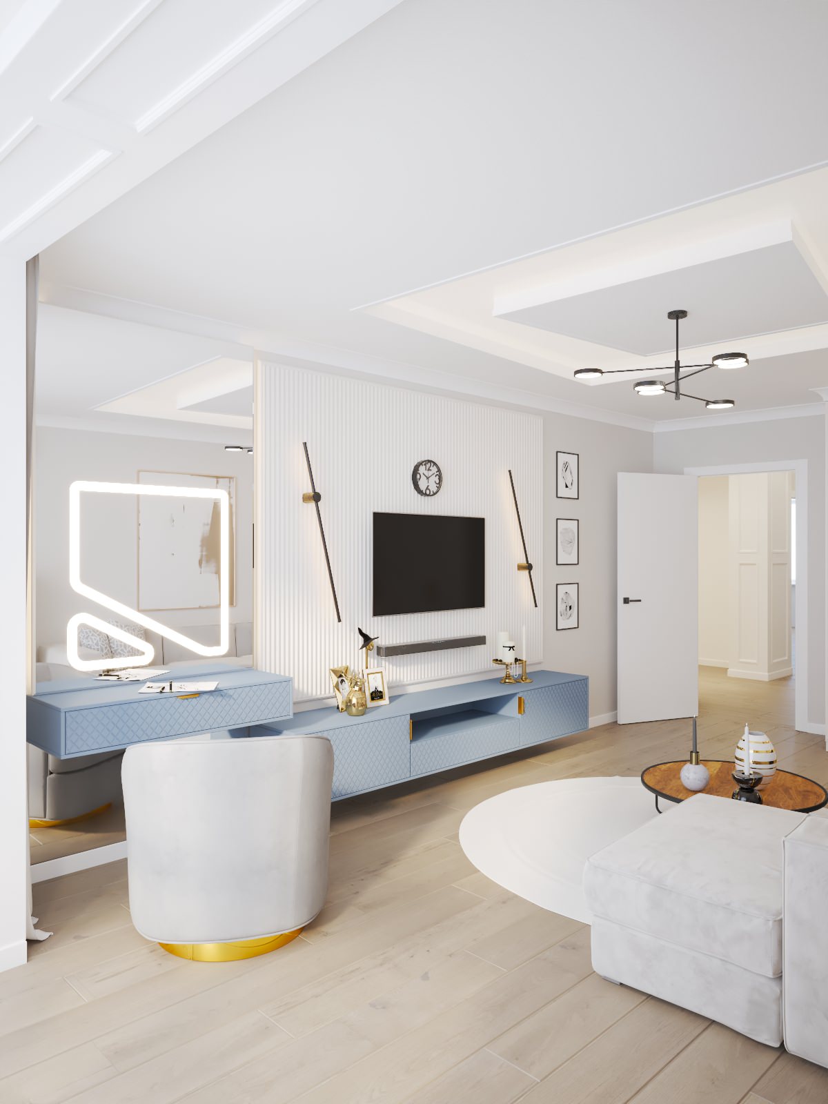 Трехкомнатная квартира / Чебоксары / 2022 год