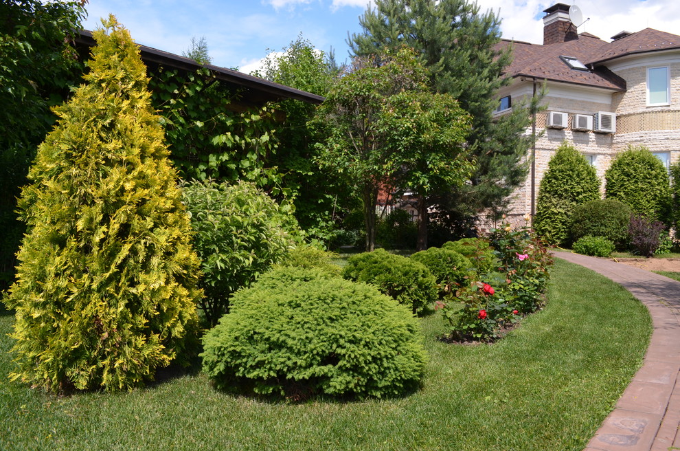 Сад "Царство растений" ландшафтный стиль.