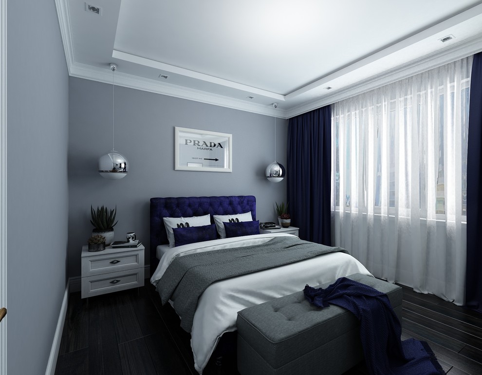 Спальня с гардеробом 19,7 кв.м. (Москва)