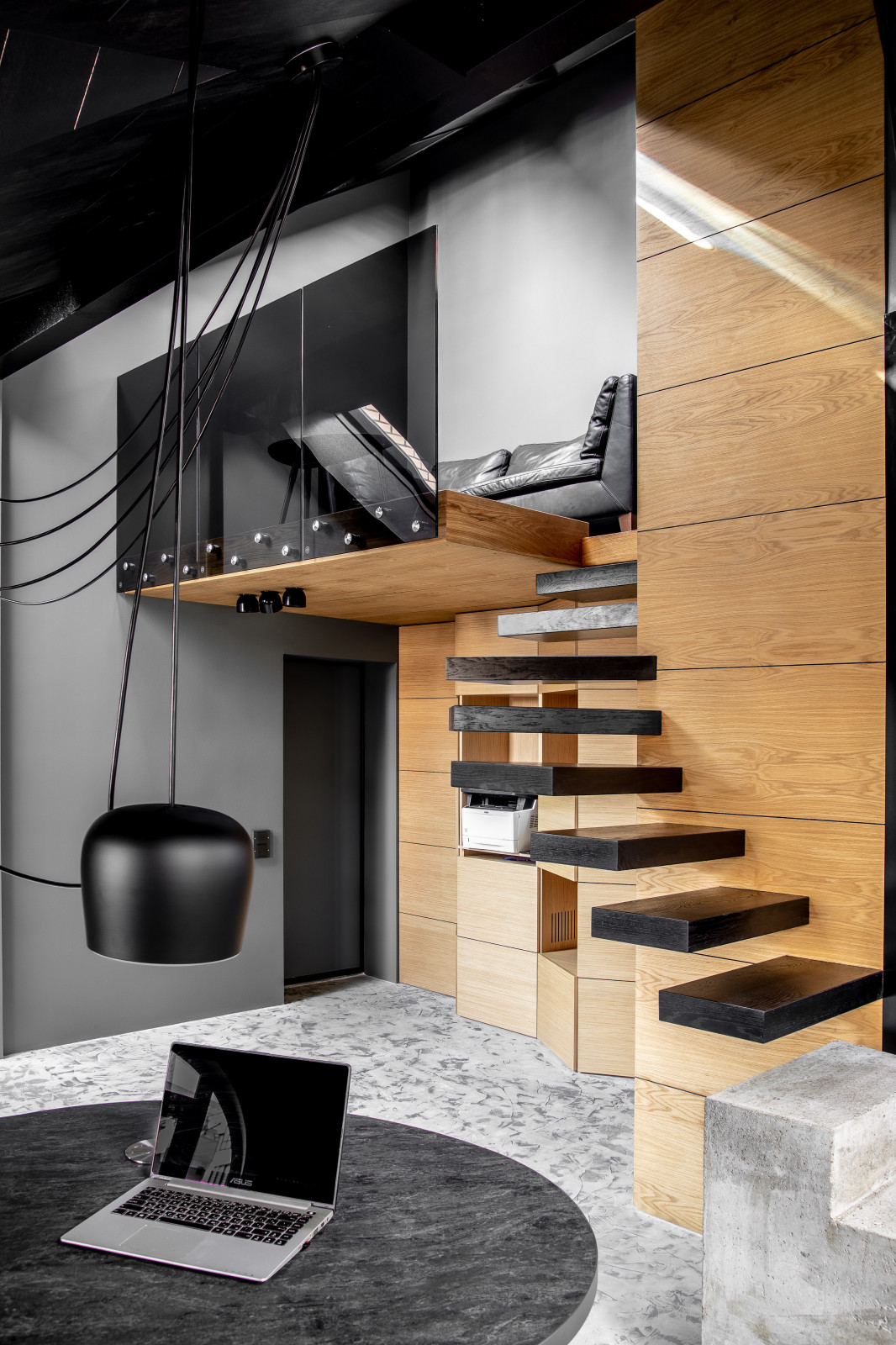 Офис в мансарде