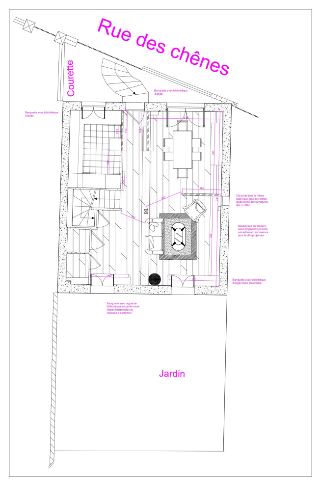 Projet Chênes - Rafraichissement d'une maison de ville