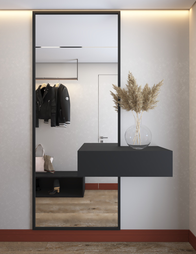 Яркая терракотовая линия