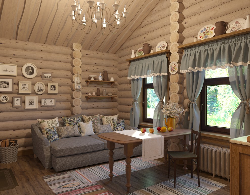 Рубленая баня в Подмосковье